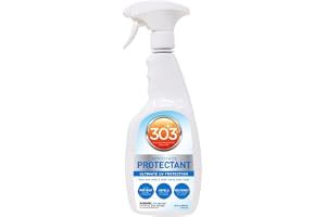 Fiwiko 303 (30313) Aerospace Protectant 946 ml – UV-skyddsspray för plast, vinyl, gummi och läder – matt finish, skyddar mot blekning och försprödning + gratis nitrilhandskar