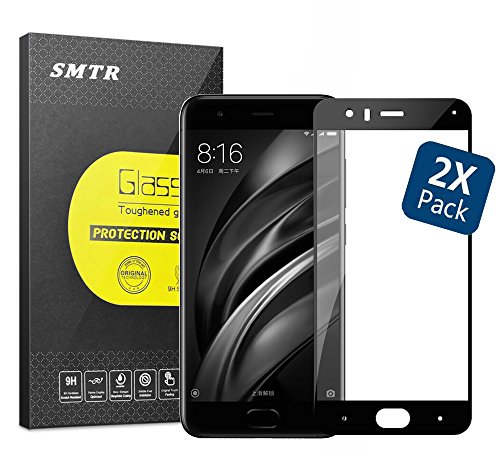 SMTR Cristal Templado para Xiaomi Mi6, 9H Rounded Edge