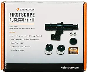 Celestron 21024-ACC FirstScope Accessory Kit (Black)