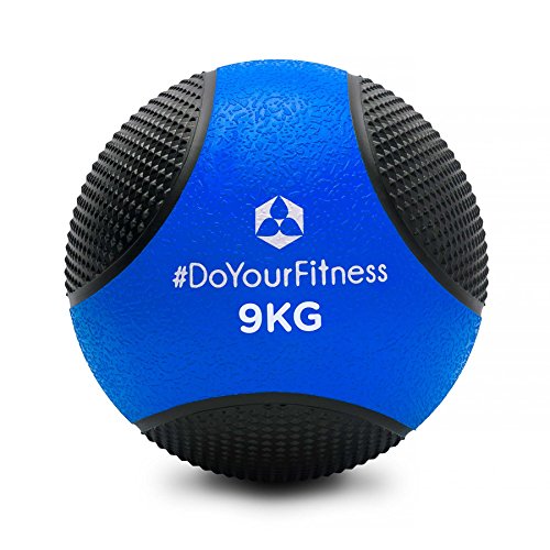 Obtener #DoYourFitness Balón Medicinal »Medicus« / 1-10 kg/Balón de
Entrenamiento/Balón de Peso/Balones de Gimnasia de Ligeros a Pesados
Gimnasio Profesional 9 kg/Azul Marino Descuento