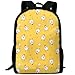 Produktbild HOJJP Schultasche Cartoon Cocks Women Girls Backpack£¬Canvas Daykpack Laptop School Bag Printng Travel Shoulder Bookbags