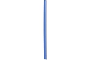 ‎DURABLE Durable Klemmschiene A4, für circa 60 Blatt, Packung à 100 Stück, blau, 290106