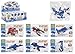 Price comparison product image Homestreet Sea Life Building Blocks Sea Animals Block Sets, 6 in 1 Inta Brix Collect all 6 to create a Megaladon (Dolphin)