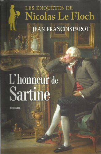 couverture de : honneur de Sartine (L')