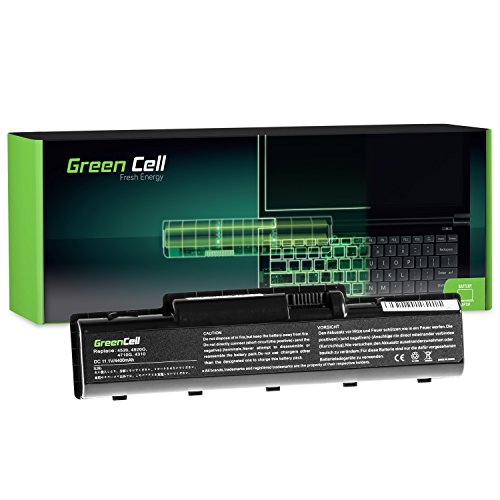 Green Cell® Standard Serie Laptop Akku für Acer Aspire 5542G-304G32MI (6 Zellen 4400mAh 11.1V Schwarz)