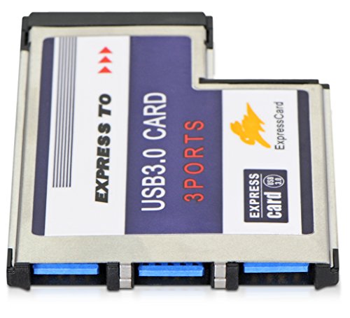 DONZO BC718 Express Card zu 3 Port USB 2.0 54 mm Adapter mit FL1100 Chipsatz - 8