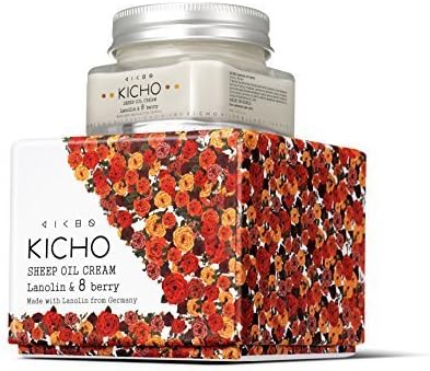 KICHO - Sheep Oil Cream 2.2oz - Daily moisturizer that softens, brightens, and reduces fine lines, dark spots, and wrinkles