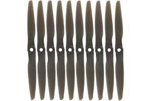 CESFONJER 10 Pcs APC Composite Propeller 6x4 E, RC Airplane Remote Control Aircraft Motor Efficient Blade 6040 Propeller