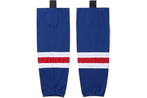 EALER HS100 Series Team Color Dry Fit Ice Hockey Socks Foer Junior To Senior & Youth To Adult
