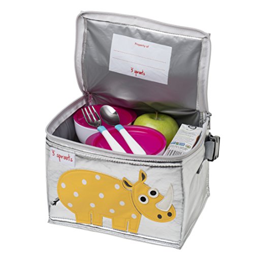 3 Sprouts Lunchbag Kindergartentasche Frühstücksbox Kinder Kühltasche klein