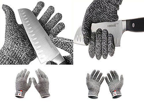 DIKETE® Schnittschutzhandschuhe Hochleistung Schnittschutz Handschuhe M - 6