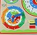 Lelin Wooden Calendar Clock Childrens Learning Educational Weather Seasons Toy