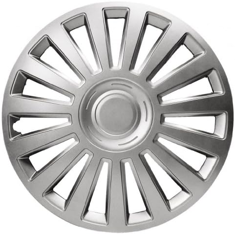 PORSCHE 9 GREY EDITION (04-) PREMIUM LUXURY WHEEL TRIM HUB CAP SET 16 INCH