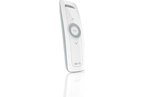 Somfy 1870647 - Situo 1 RTS Variation Pure Remote Control | To Control 1 Motor or 1 Group of RTS Radio Controlled Motors