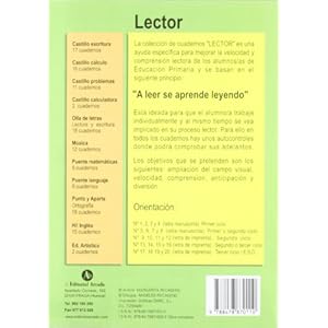 Lector. Prácticas De Lecturañ Velocidad Y Comprensión - Cuaderno 8