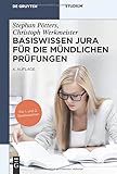 Image de Basiswissen Jura für die mündlichen Prüfungen (De Gruyter Studium)