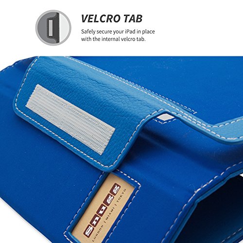 iPad Air Hülle & Neues iPad (2017) 9.7 Zoll Hülle (Blau), Snugg™ – Smart Case mit lebenslanger Garantie + Sleep / Wake Funktion für iPad Air (2013) und iPad (2017) - 6