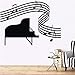 Produktbild wandaufkleber 3d küche Musik Klavier Noten Partitur Home Raumdekoration Musik für Wohnzimmer Wohnzimmer Schlafzimmer