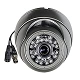 camara analogica cctv precios 3. 【IMPERMEABLE IP66】 COMPLETO carcasa de aluminio carcasa de metal, puede prevenir con eficacia el óxido, se puede instalar lugar al aire libre o interior.