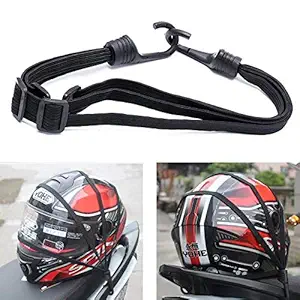 Gear Up Helmet Luggage Retractable Elastic Rope Strap/Bungee Cord Universal for TVS Apache RR 310