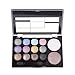 JaneDream 1x Professional 12 Eyeshadow+2 Blush Palette Set Makeup Tools With Brush