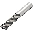 sourcingmap 1/2" x 1/2" 4 Flute Straight Shank HSS Spiral End Mill Milling Cutter