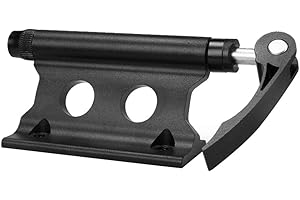 CENTERALY Soporte para Bicicleta de aleación de Aluminio con Horquilla de liberación rápida para Montar en la Horquilla Delantera de Bicicleta, Resistente al Agua, Estable, para Coche, Negro