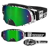 ► Die 3 Lagen Schaumstoff sorgen für eine beste Schweißabsorption und höchsten Tragekomfort. Montierte klare Scheibe, austauschbar mit zusätzlichem verspiegeltem Glas.