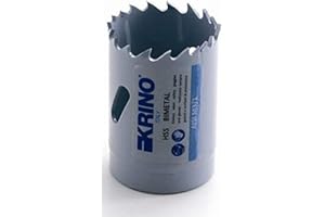 Krino 2106002500 - Seghe a Tazza Bimetalliche HSS a Dentatura Variabile, Grigio - Ø 25 mm
