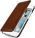 Produktbild StilGut Book Type Case mit Clip, Hülle aus Leder für Apple iPhone 6 & iPhone 6s (4.7“), cognac