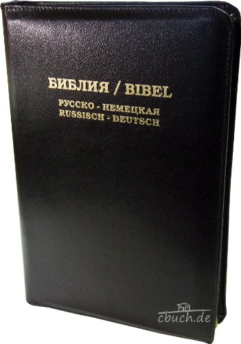 Download Die Bibel: Russisch-Deutsch mit Leder und Goldschnitt