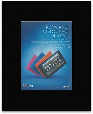 Fire HD 8 - Powerful Colourful Playful Mini Poster - 40.5x30.5cm