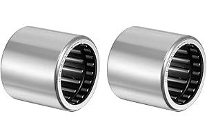 sourcing map 2 Stück HFL2530 Nadellager Einweglager, 25 mm Bohrung, 32 mm AD, 30 mm Breite