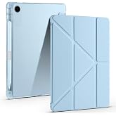 Aksesuarcim Lenovo Tab TB-311FU ile Uyumlu Kılıf Silikon Yumuşak Kalem B&ouml;lmeli Esnek 4 Farklı Stand Olabilen Tablet Kılıfı Ma