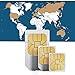 Produktbild travSIM Global Internet SIM für 30 Länder + 3GB für 30 Tage - Prepaid Daten SIM- Standard,Micro, Nano SIM