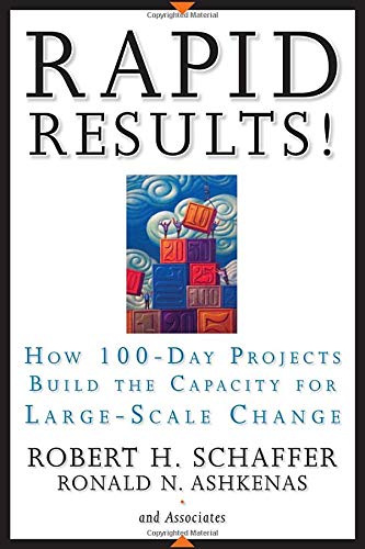 Rapid Results!: How 100-Day Projects Build the Capacity for Large-Scale Change: How 100-Day Projects Develop the Capacity for Large-Scale Change
