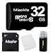 Produktbild miaoma 32 GB Micro Speicherkarte Class 10 SD-Karte UHS-I 95 MB/s mit 2.0 Kartenleser für Handys, Tablets, PCs, Kamera, Auto DVR, Mac und MP3-Player schwarz