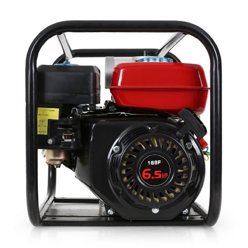 EBERTH 3″ Benzin Wasserpumpe Motorpumpe Gartenpumpe (60.000 l/h, 6,5 PS Benzinmotor, 3 Zoll Anschluß, Förderhöhe max.: 30 m, Ansaughöhe max.: 7 m, Seilzugstart) - 6