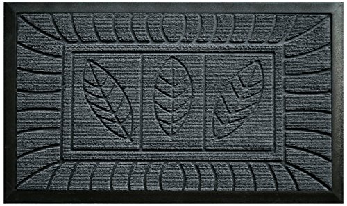 Tapis Deco Alfombra de Pasillo, Plateado, 45 x 75 cm