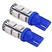 Produktbild Unterbrechen New 2 1,5 W T10 9 SMD 5050 LED Breite Lampe Nummernschild Lampe Blau