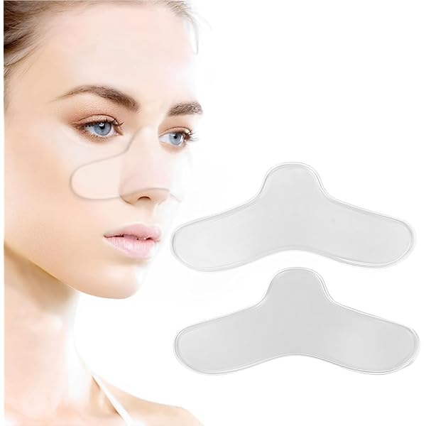 Distanziatori Per Mascherine In Silicione 10 Pezzi - Supporto Lavabile, Cuscinetti Nasali, Nero - Foto 2