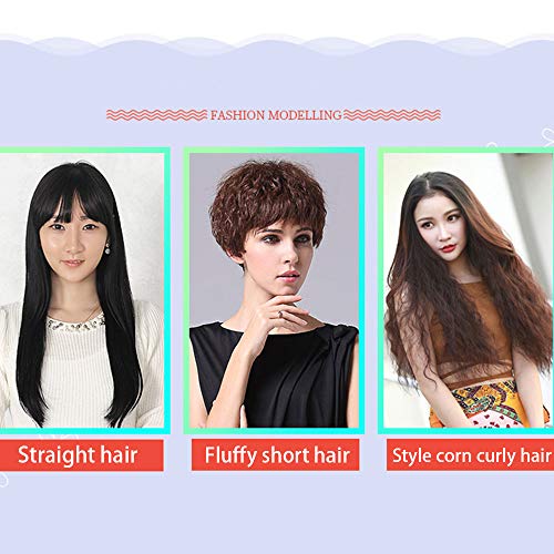 Professional Hair Straighteners Wide Plates with Digital LCD Display Dual Voltage Salon Fast Hair Styler Black Professional Hair Straighteners Wide Plates with Digital LCD Display Dual Voltage Salon Fast Hair Styler Black