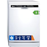 Balay, Dishwasher, 14 Service, Half Load, White, 3VS6361BP | Control your dishwasher with Home Connect and use the Pause+Char