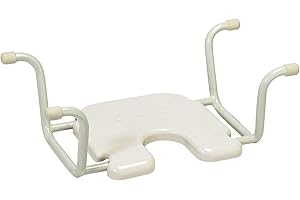 HOMECRAFT Patterson Medical Seggiolino Sospeso per Vasca da Bagno, Larghezza Regolabile, Colore: Bianco