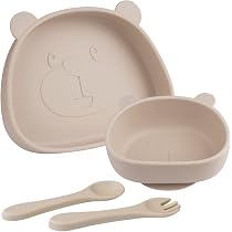 CLDY Set Svezzamento Bambini Acciaio Inox Senza BPA Set Svezzamento