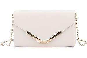 LUI SUI Frauen Kunstleder Umschlag Handtasche Braut Hochzeit Abend Clutch Party Geldbörse