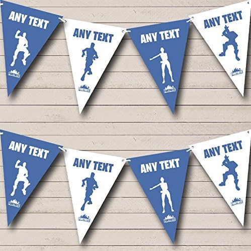 Fortnite Party Banner Dances Personalised Birthday Bunting