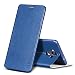 Produktbild Huawei Mate 9 Hülle, X-level [Fibcolor Serie] Soft Clamshell [Blau] Premium PU Leder Gutes Gefühl Handyhülle Schutzhülle für Huawei Mate 9 Case Cover