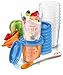 AVENT FOOD STORAGE CUPS (10 X 180ML; 10 X 240ML)