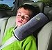 Topways Safety Child car seat belt Sleeve Strap Soft Shoulder Pad Cover Cushion (Gray)